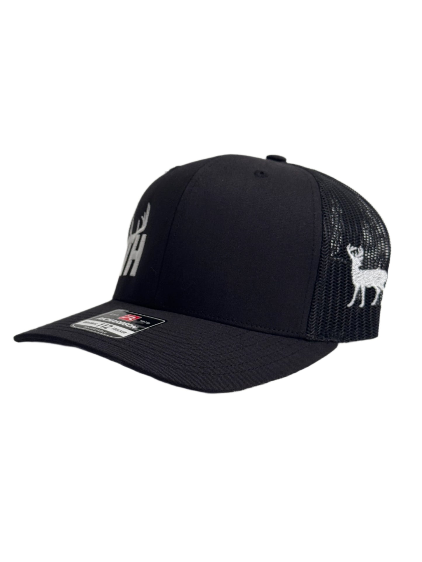 112 Trucker Hat | Black/Black