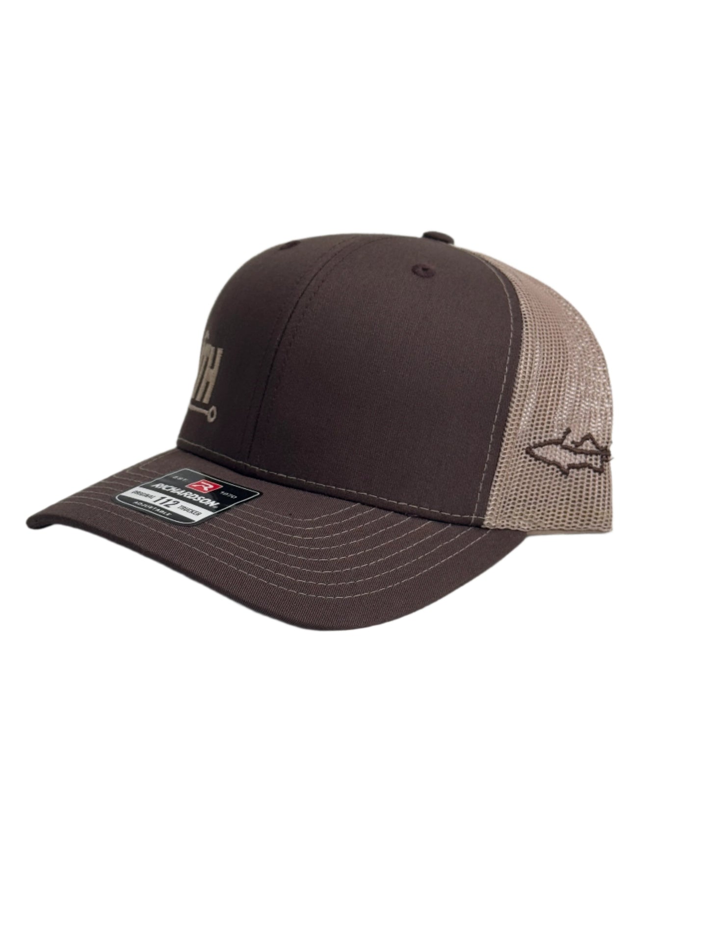 112 Trucker Hat | Choclate Chip/Khaki
