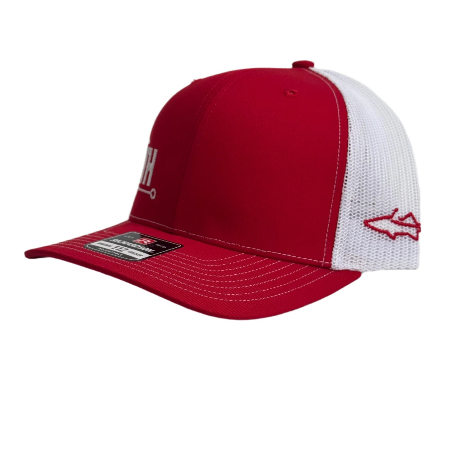 112 Trucker Hat | Red/White