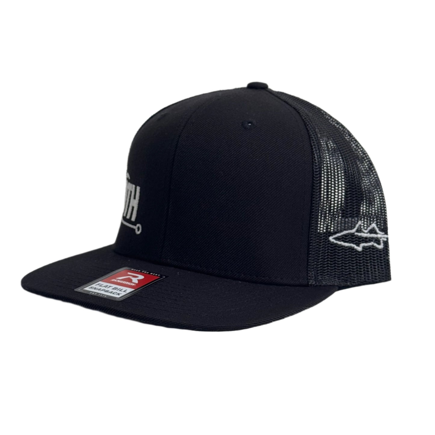 112 Trucker Hat | Black/Black