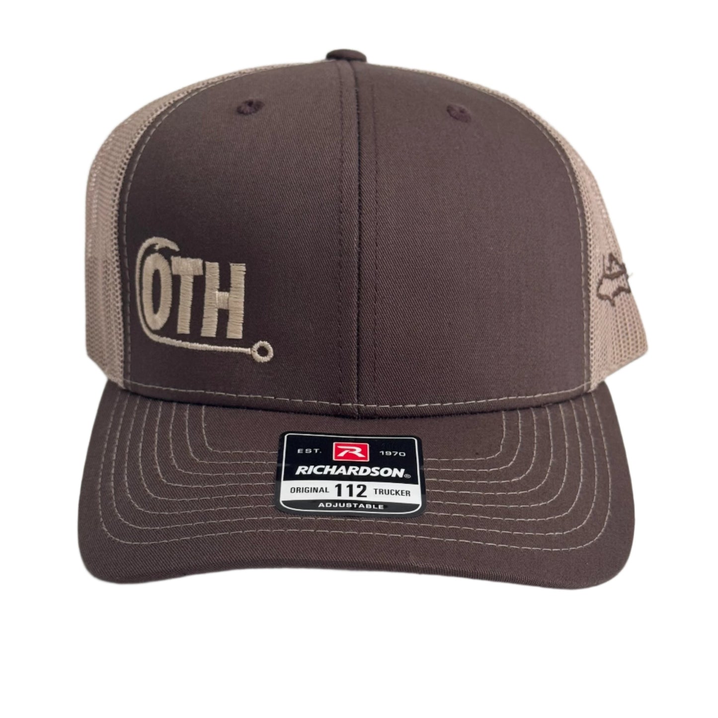 112 Trucker Hat | Choclate Chip/Khaki