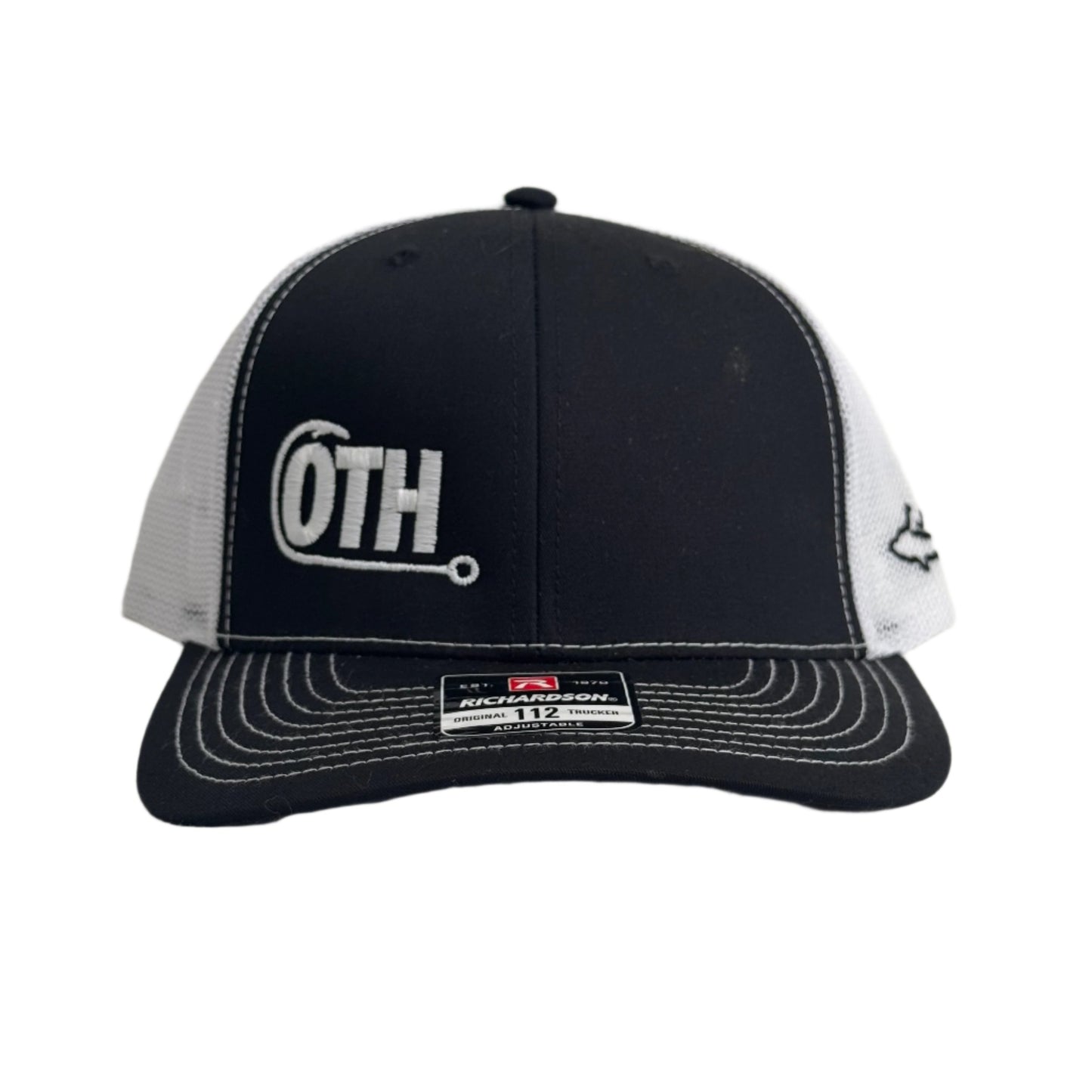 112 Trucker Hat | Black/White