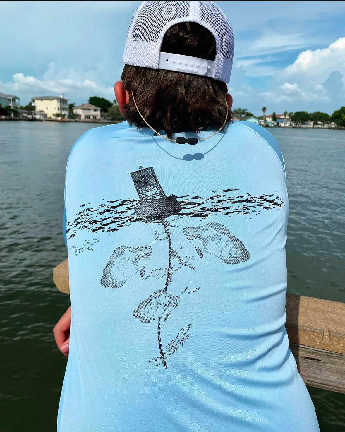 tricky triple tail performance shirt