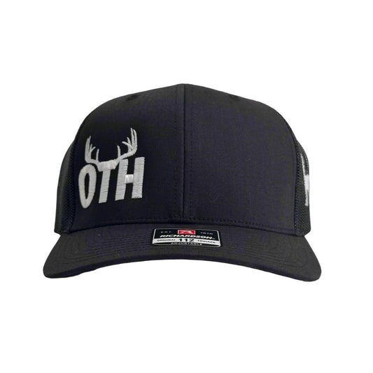 112 Trucker Hat | Black/Black