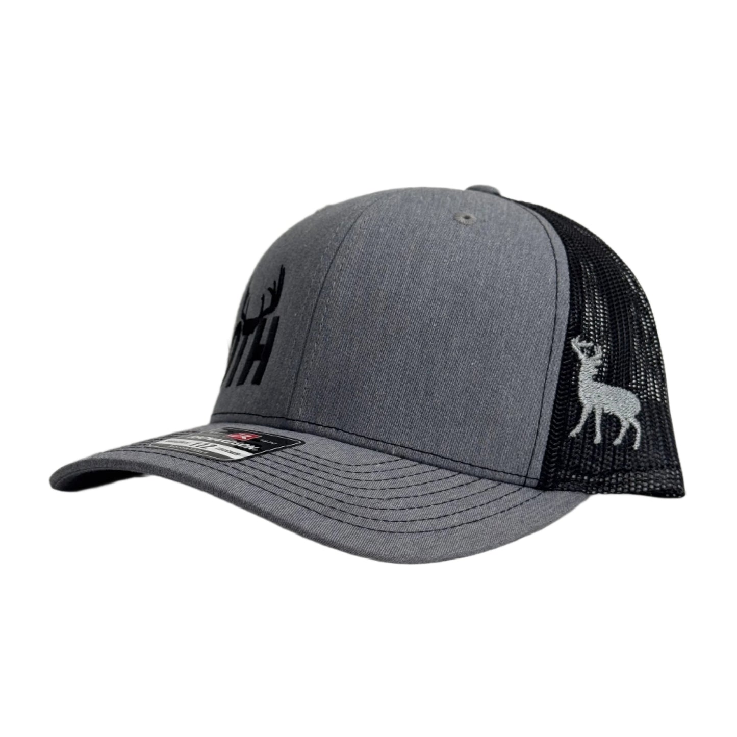 112 Trucker Hat | Heather Grey/Black