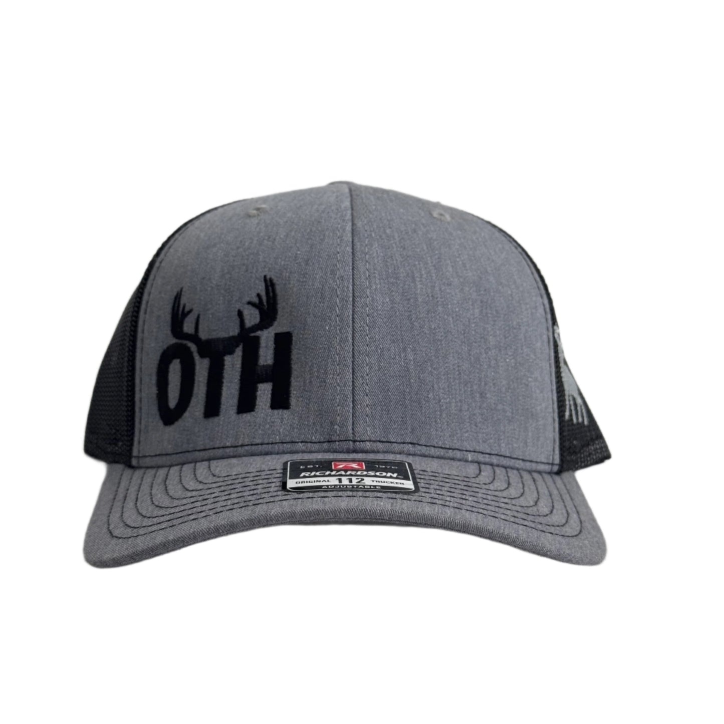 112 Trucker Hat | Heather Grey/Black