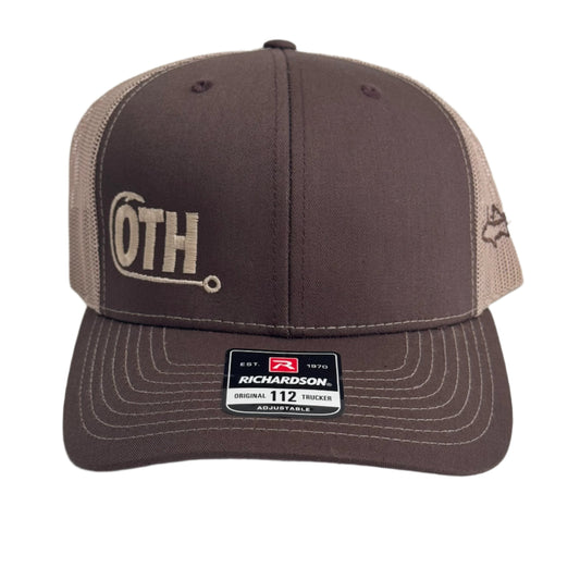 112 Trucker Hat | Choclate Chip/Khaki