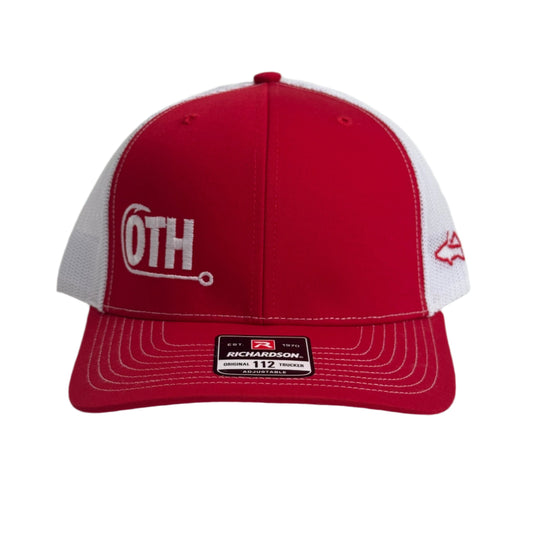 112 Trucker Hat | Red/White