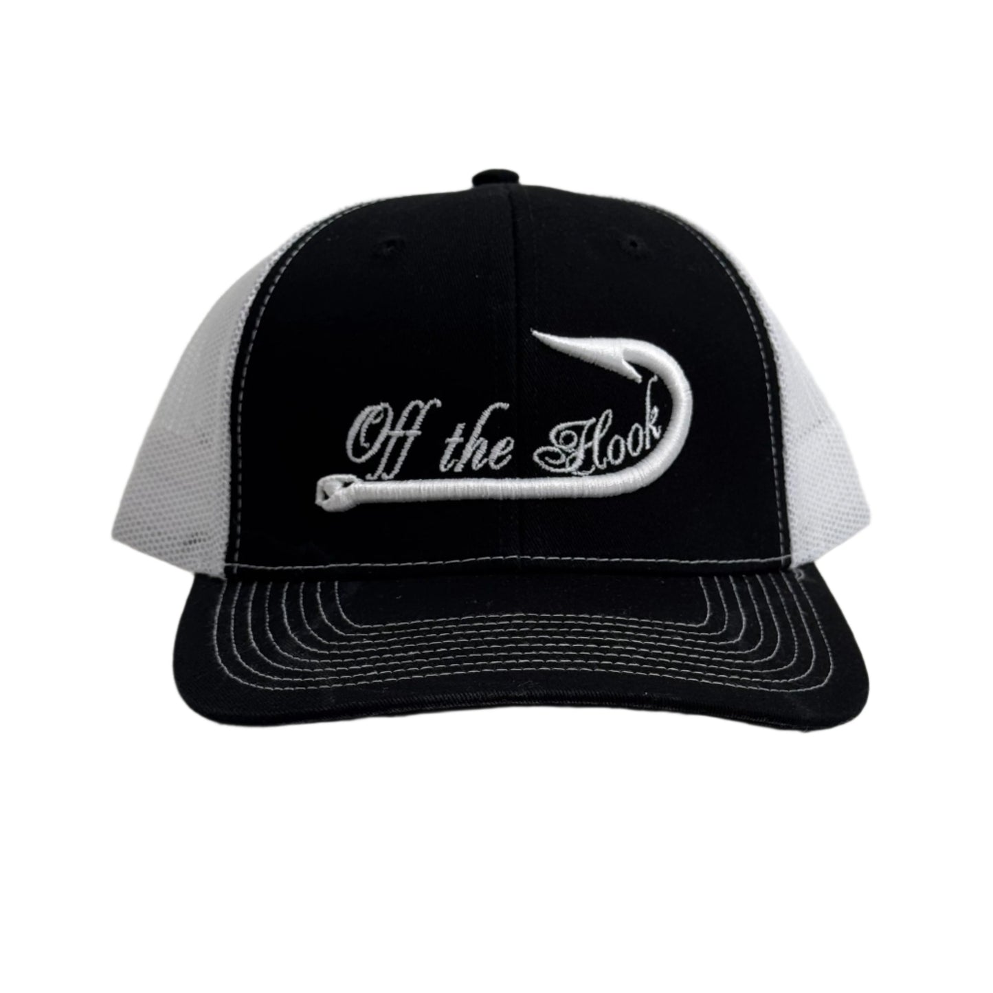 Off the Hook | 112 Trucker hat | Black/White